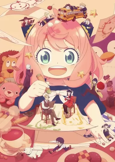 دانلود انیمه خانواده جاسوس با زیرنویس چسبیده فارسی